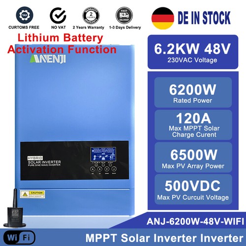 6200w 48v off grid hybrid - 6200w,
