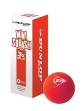 Dunlop Fun Mini Squashball 3er