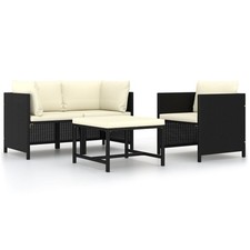 Poly Rattan Sitzgruppe Lounge