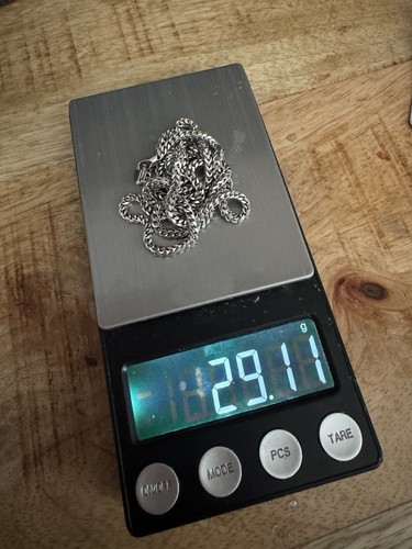 Massive 18kt weißgold quadrat - weißgold,