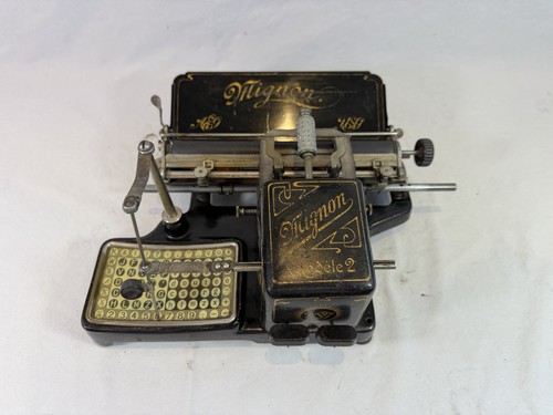 Schreibmaschine index mignon - schreibmaschine,