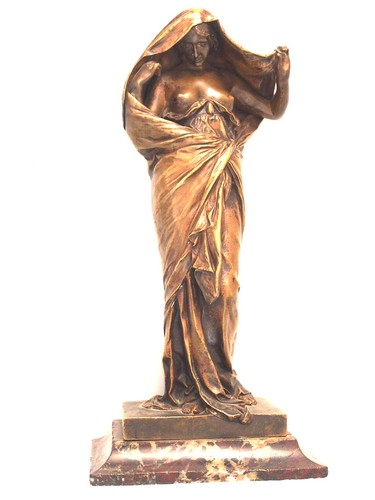 Bronze skulptur ernest - bronze,