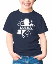 Kinder T-Shirt Mädchen Pferd