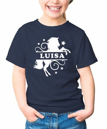 Kinder shirt mädchen - kinder, pferd