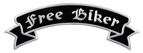 Backpatch free biker top - -,