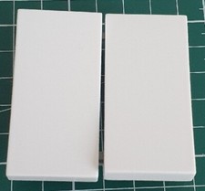 Gira 029503 System 55 reinweiß glänzend Schalter Wippe Taster Rahmen