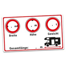 Wohnmobil Aufkleber LKW zum