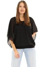 Damen Bluse Rundhals
