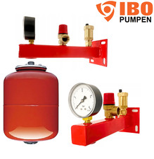 ✅ IBO Sicherheitsgruppe für Heizung Kühlwasser 3bar Ausdehnungsgefäß 5-24L