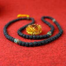 Schwarze mala rudraksha - mala,