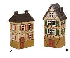 Formano Windlicht "Häuser"