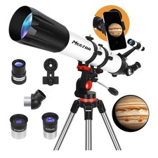 MEEZAA Teleskop, (Edelstahlstativ fehlt) Teleskope für Erwachsene Astronomie