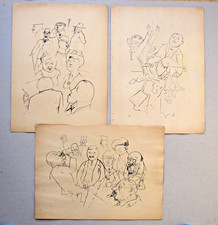 3 OFFSET LITHOGRAPHIEN aus