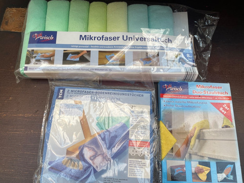 Stück mikrofasertücher - 11,