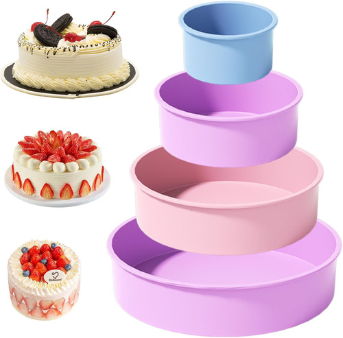 Set mit kuchenformen rund - set,