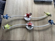 2 Stück Ikea 3er Lampe Deckenlampe Halogen Kinderzimmer Fische 75cm gebraucht