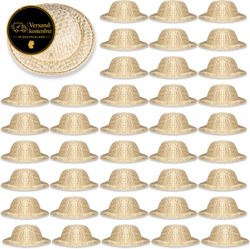 Miniatur strohhüte set - set, 5