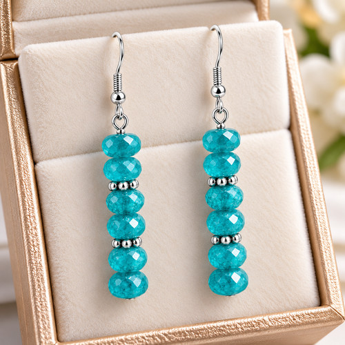 Bailysbeads apatit ohrringe - bailysbeads, apatit-ohrringe