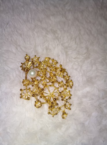 Brosche 333 gold - 333, elegante