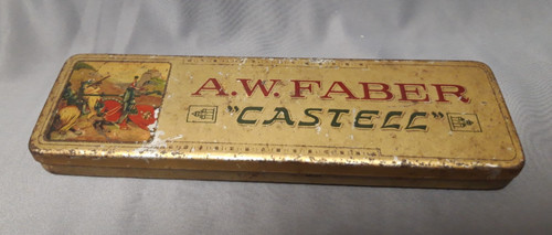Blechdose faber castell - blechdose, a.