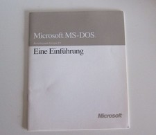 Microsoft MS-DOS Eine Einführung Betriebssystem , Version  5.0    1991