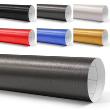 Alu gebürstet Auto Folie