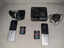 Gigaset C 300 A Duo Telefon mit Anrufbeantworter und 2 Mobilteilen