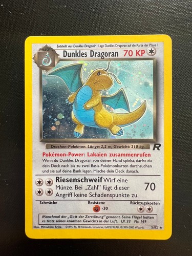 Dunkles dragoran team - dunkles, 5/82