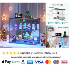 Glasvitrine mit LED Sensor