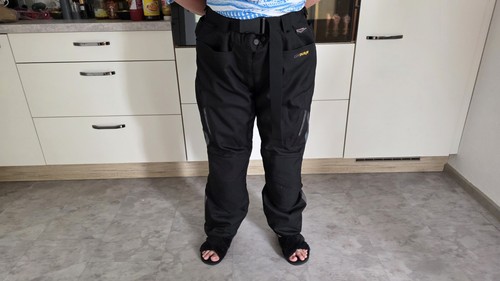Damen motorradhose schwarz - damen, gr