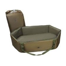 Carp Cradle Angeln Abhakmatte oval grün mit Tragetasche - Carper Tackle