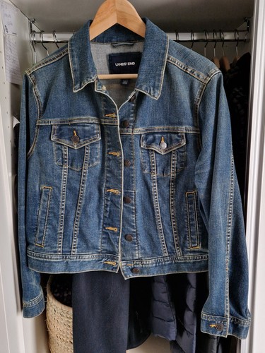 Lands end damen jeansjacke - lands',