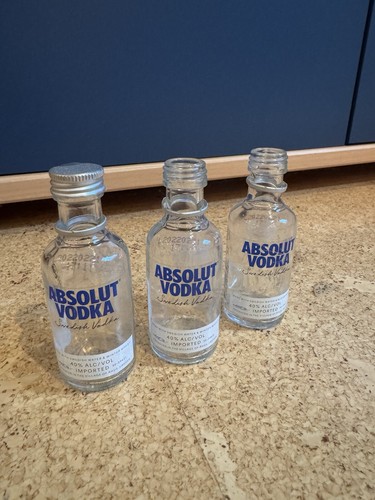 Leere mini flaschen absolut - mini,