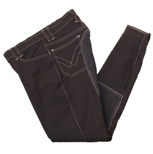 Reithose Easy Rider Zohra Full, Stiefelreithose, Euro-Star, Vollbesatz, ebony