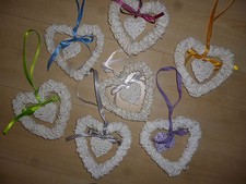  Rattanherz,Weidenherz,Herz,Türkranz,Herzdeko,Rebenherzen,Shabby,weiß,flieder,