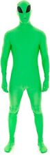 Alien Kostüm Erwachsene Herren Alienkostüme Morphsuit Halloween Karneval Anzug