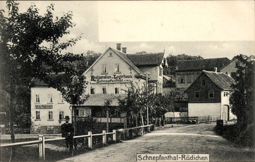 Schnepfenthal rödichen - ak,