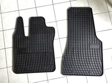 OMAC Gummi Fußmatten für Smart ForTwo 453 2014-2020 Automatten Gummi Schwarz 2tl