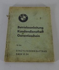 Betriebsanleitung / Handbuch BMW R 24 Motorrad 250 ccm Stand 06/1949