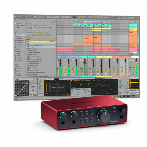Focusrite scarlett 2i2 4 - focusrite,
