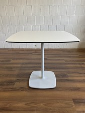 Pedrali Stylus 5400 Bistrotisch 79x79cm weiß schwarz Säulenfuß