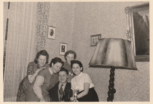 Vintage foto personen - foto, beim