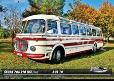 Postkarte BUS Nr. 10 - ŠKODA