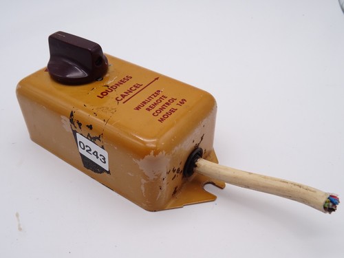 Wurlitzer remote control - remote, 169