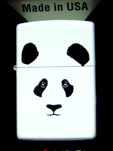 Original zippo panda - original,