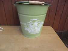 alter Emaileimer PFLANZKÜBEL