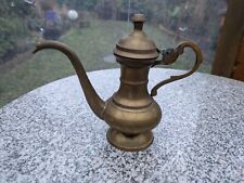 Kleine Orientalische Zier- Teekanne/Kanne aus Messing   - 15 cm