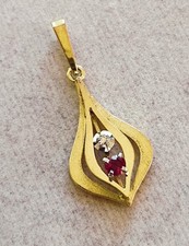 Gold Kette Anhänger Gelbgold