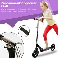 Kinderroller Kinder Alu Scooter Jugendliche Cityroller Faltbar Kickroller 2Räder