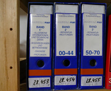 Fiat Multipla Technisches Kundendienst Handbuch Band 1, 2 +3